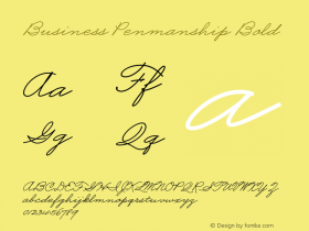 Business Penmanship
