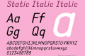 Static Italic