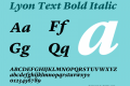 Lyon Text Bold