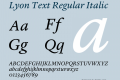 Lyon Text Regular