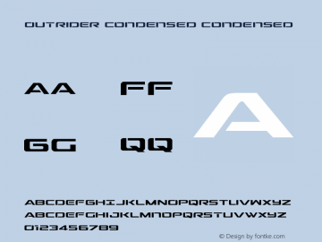 Outrider Condensed