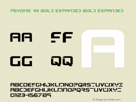 PsYonic VII Bold Expanded