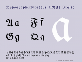 TypographerFraktur UNZ1