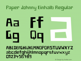 Paper Johnny Einhalb