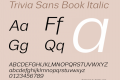 Trivia Sans Book