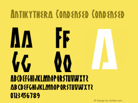 Antikythera Condensed