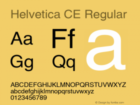 Helvetica CE