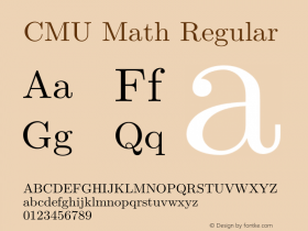 CMU Math