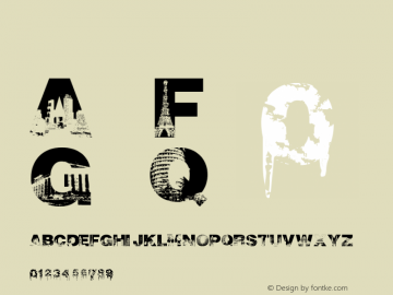 cityscape font