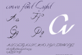 curve font