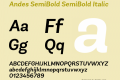 Andes SemiBold