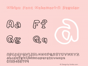 Mikiyu Font Mokomori-A