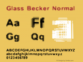 Glass Becker