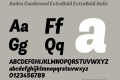 Andes Condensed ExtraBold