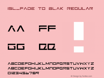 ISL_FADE TO BLAK