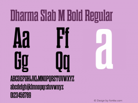 Dharma Slab M Bold