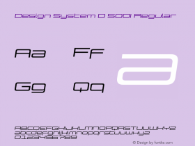 Design System D 500I