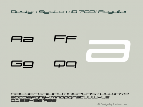 Design System D 700I