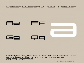 Design System D 700R