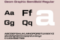 Geom Graphic SemiBold