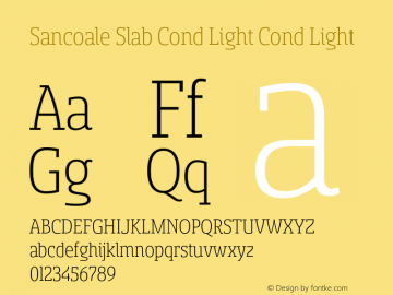 Sancoale Slab Cond Light