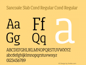 Sancoale Slab Cond Regular