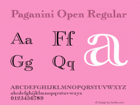 Paganini Open