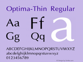 Optima-Thin