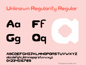 Unknown Regularity