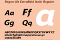 Regan Alt ExtraBold Italic