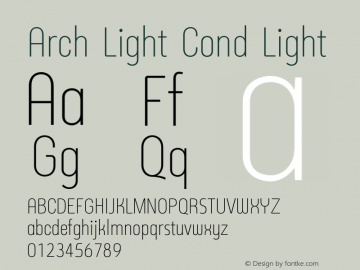 Arch Light Cond