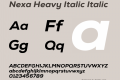 Nexa Heavy Italic