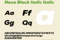 Nexa Black Italic