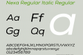 Nexa Regular Italic