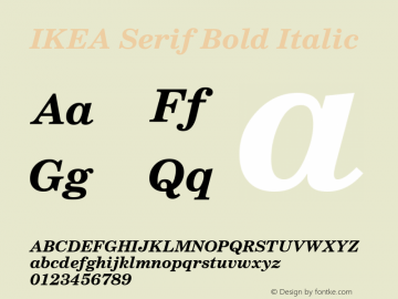 IKEA Serif