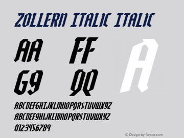 Zollern Italic