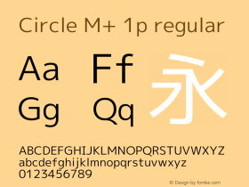 Circle M+ 1p