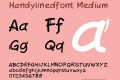 Handylinedfont