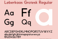 Leberkaas Grotesk