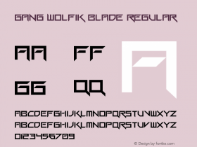 Gang Wolfik Blade