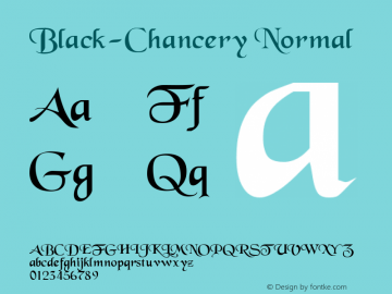 Black-Chancery
