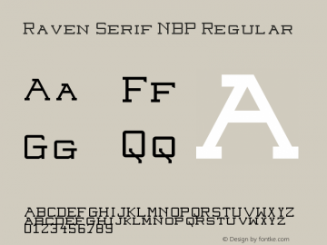 Raven Serif NBP