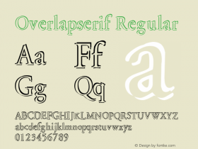 Overlapserif