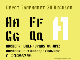 Depot Trapharet 2D