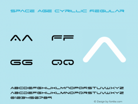 Space Age Cyrillic
