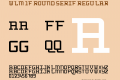 WLM 1F Round Serif