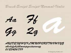 Brush-Script