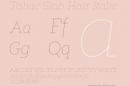 Tabac Slab Hair