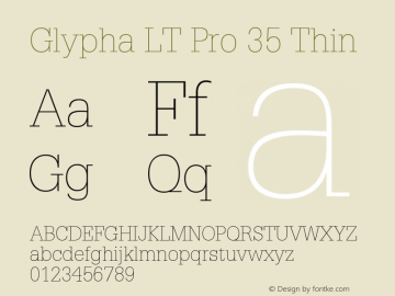 Glypha LT Pro