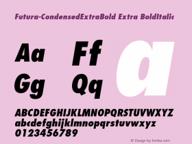 Futura-CondensedExtraBold